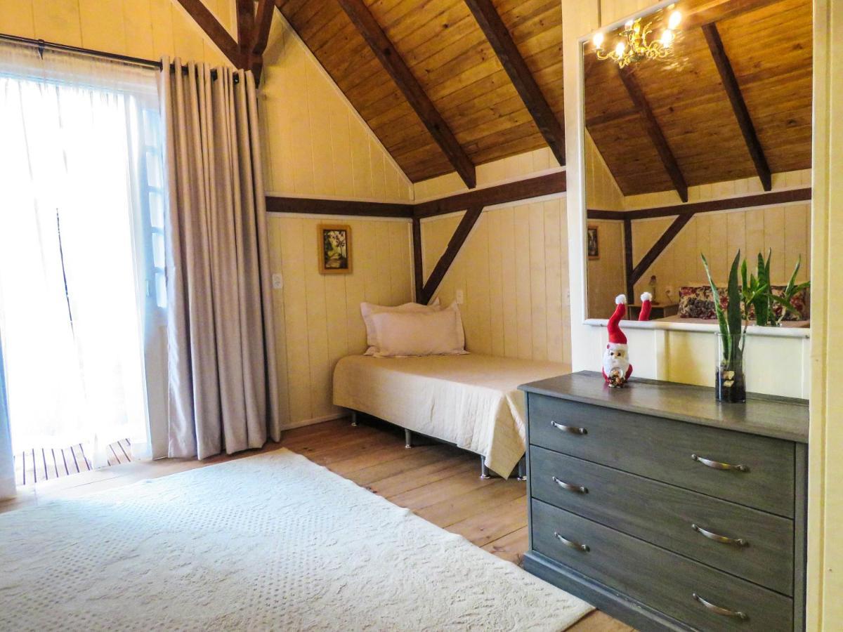 Rancho Do Lucas - Cabana E Chale Sao Bento do Sul Bagian luar foto