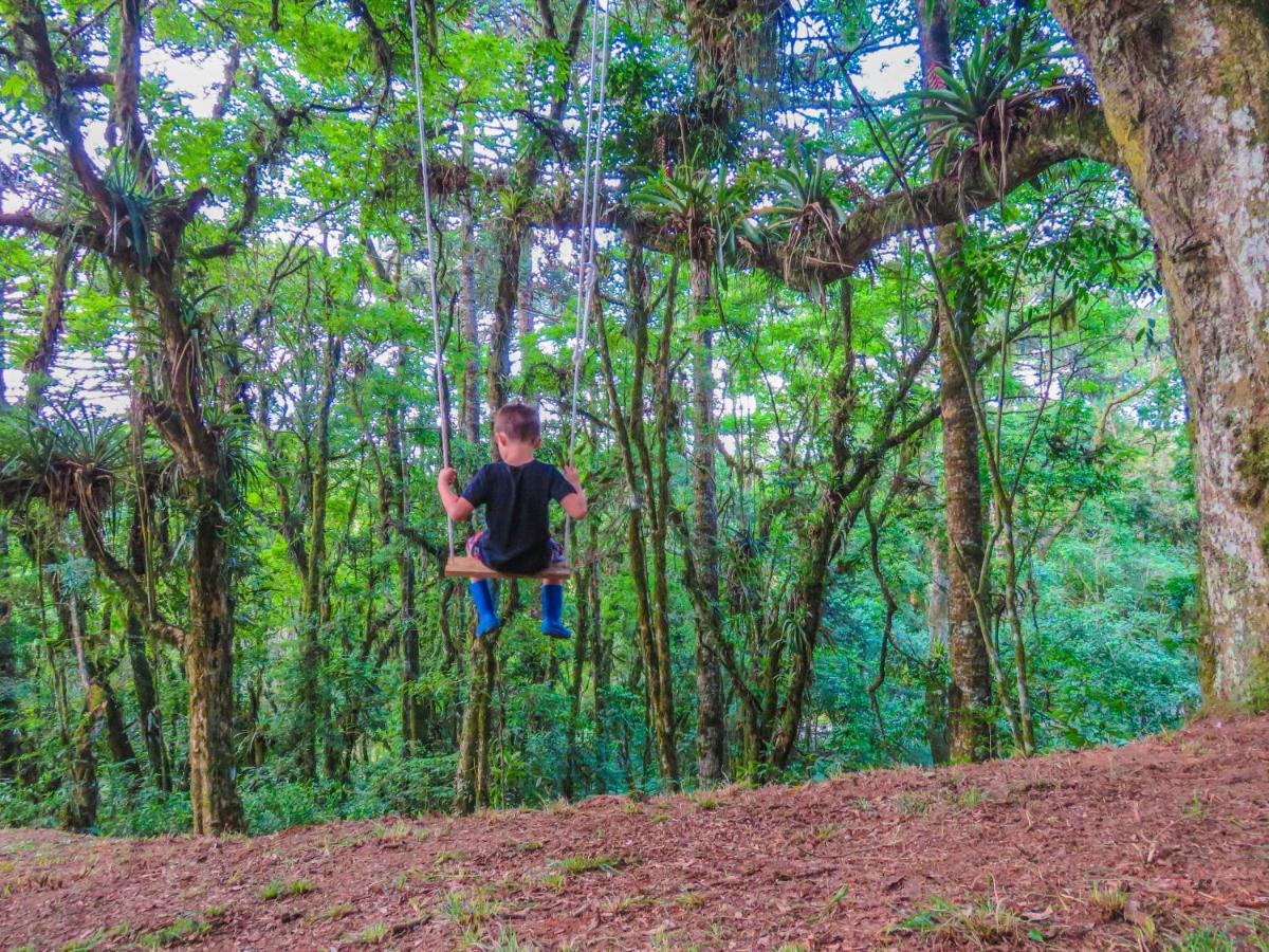 Rancho Do Lucas - Cabana E Chale Sao Bento do Sul Bagian luar foto