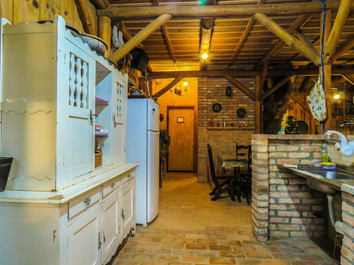Rancho Do Lucas - Cabana E Chale Sao Bento do Sul Bagian luar foto