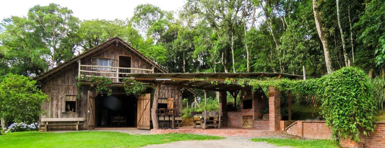 Rancho Do Lucas - Cabana E Chale Sao Bento do Sul Bagian luar foto