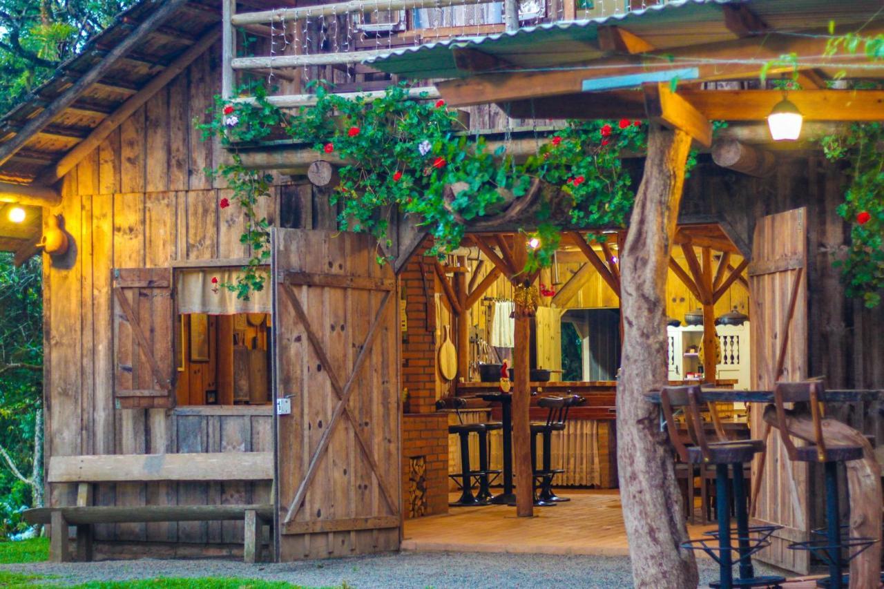 Rancho Do Lucas - Cabana E Chale Sao Bento do Sul Bagian luar foto