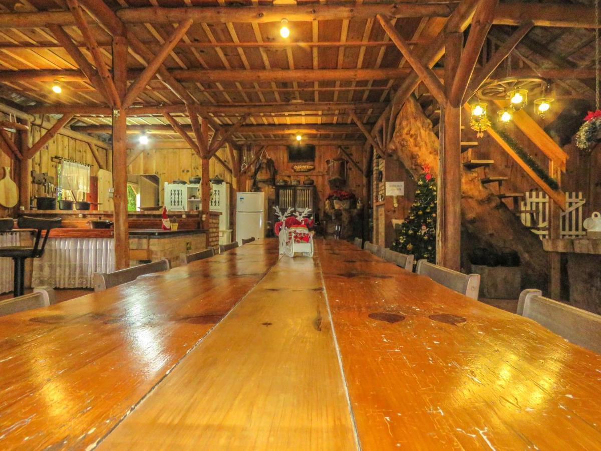 Rancho Do Lucas - Cabana E Chale Sao Bento do Sul Bagian luar foto