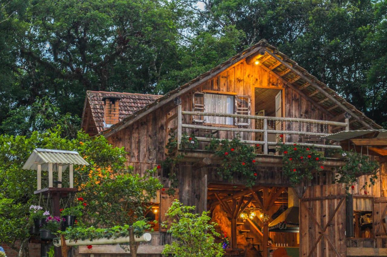 Rancho Do Lucas - Cabana E Chale Sao Bento do Sul Bagian luar foto