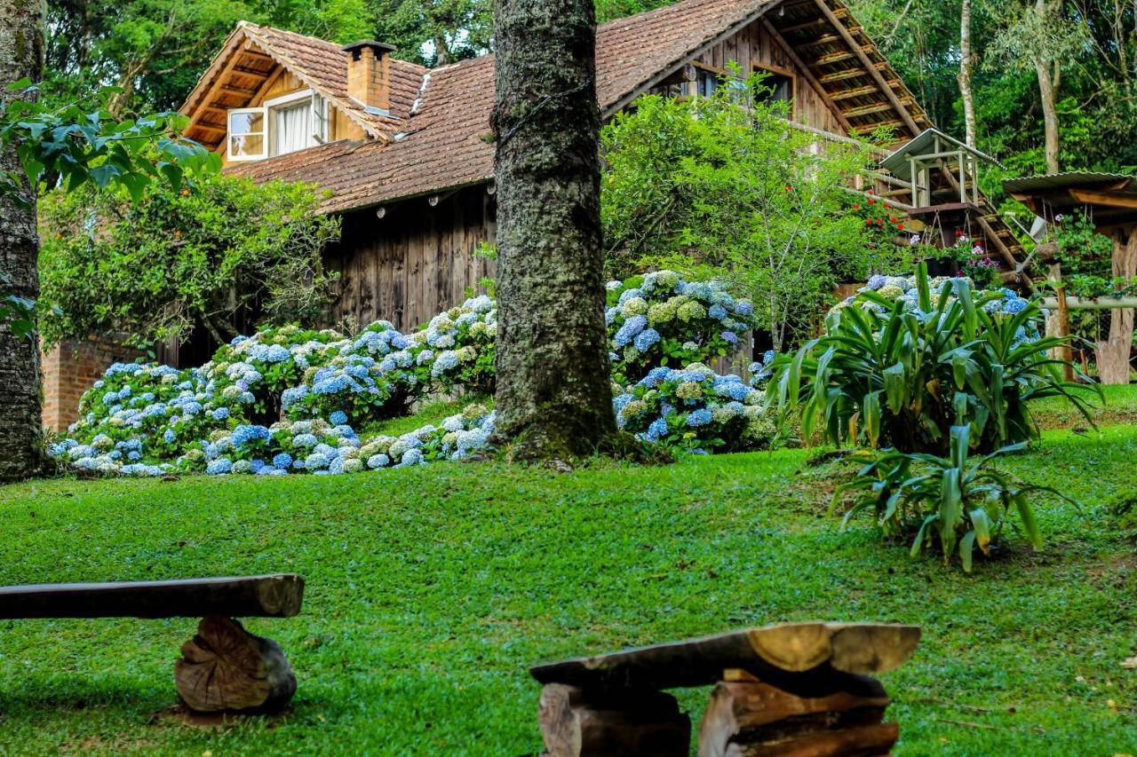 Rancho Do Lucas - Cabana E Chale Sao Bento do Sul Bagian luar foto