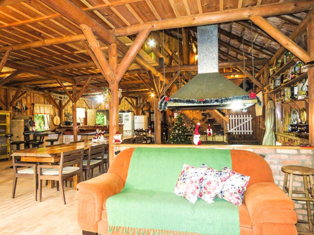 Rancho Do Lucas - Cabana E Chale Sao Bento do Sul Bagian luar foto