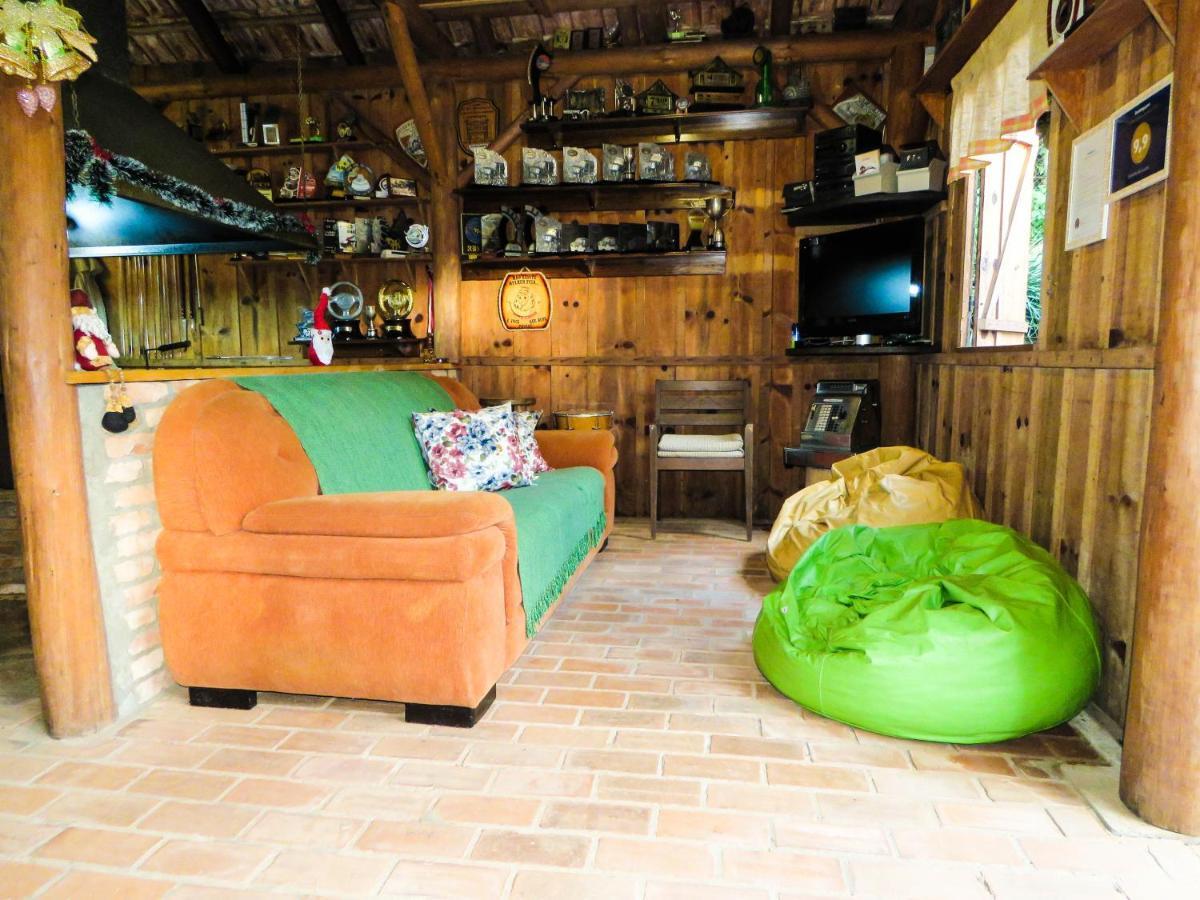 Rancho Do Lucas - Cabana E Chale Sao Bento do Sul Bagian luar foto