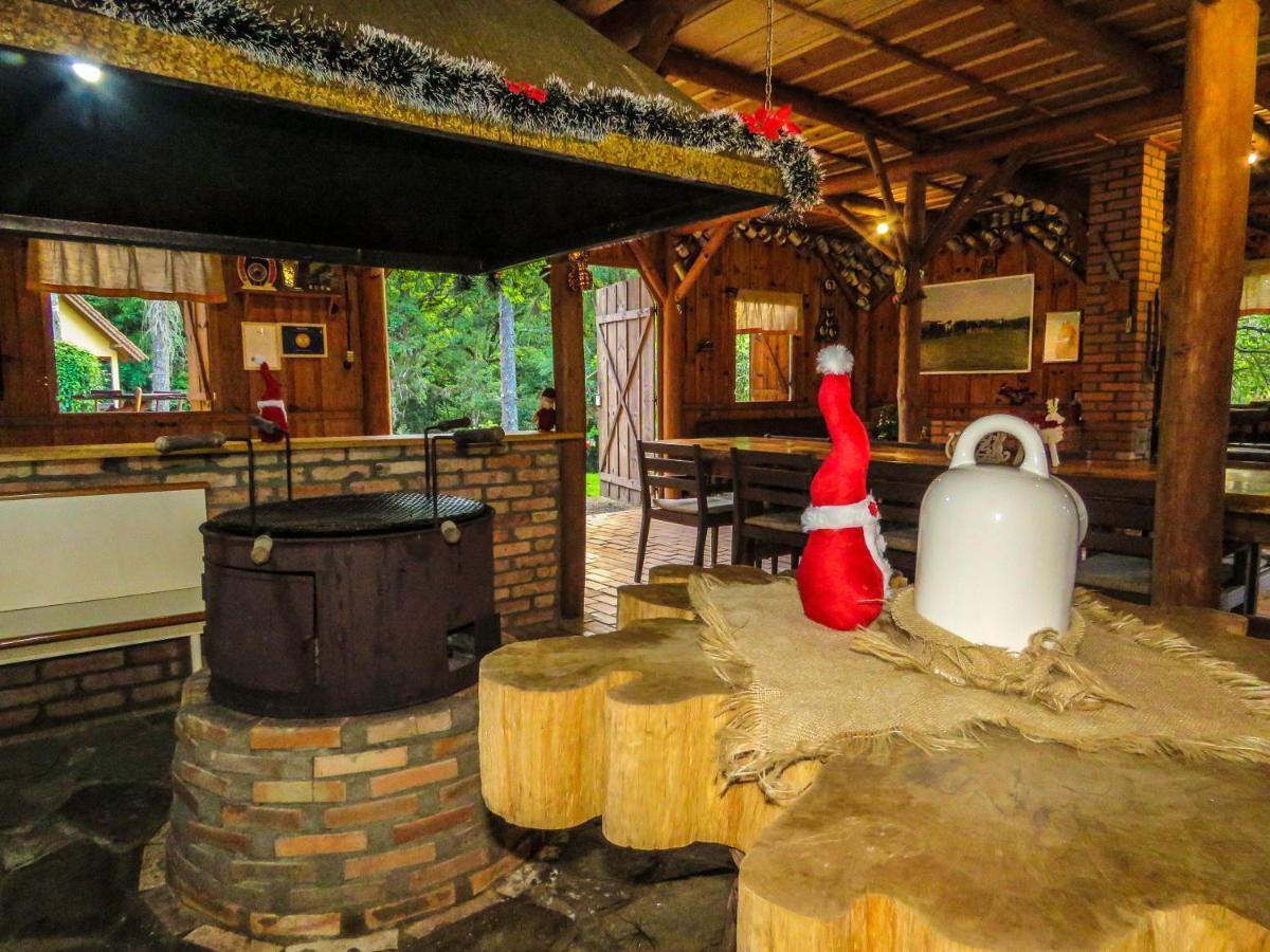 Rancho Do Lucas - Cabana E Chale Sao Bento do Sul Bagian luar foto