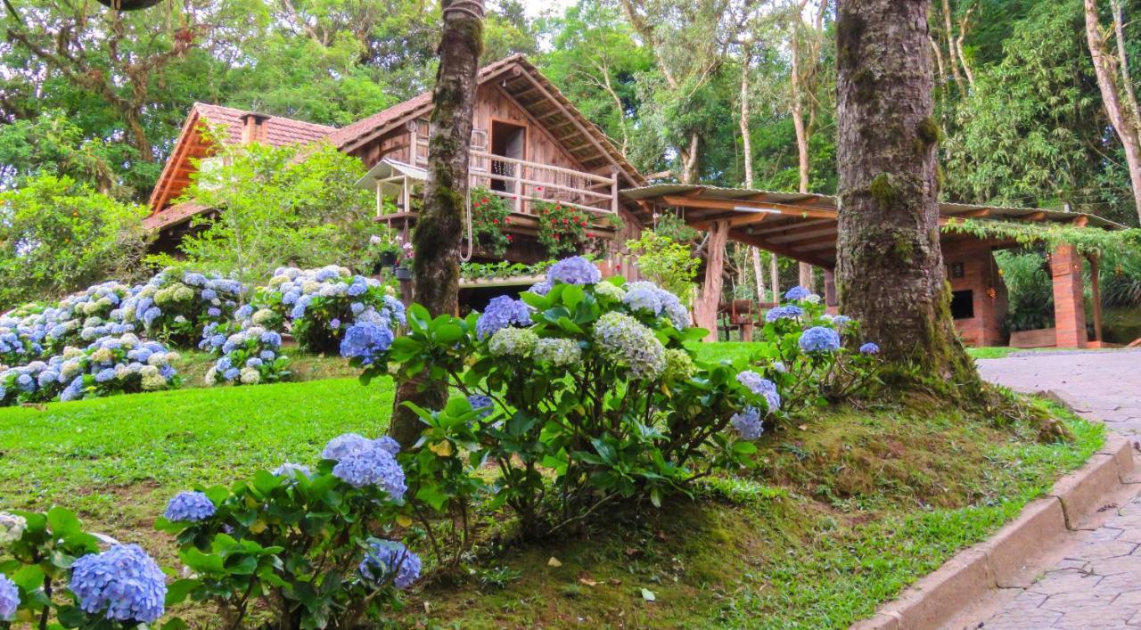 Rancho Do Lucas - Cabana E Chale Sao Bento do Sul Bagian luar foto